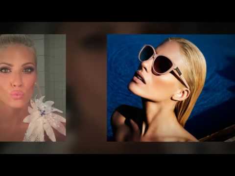 Beautiful greek model Evaggelia Aravani