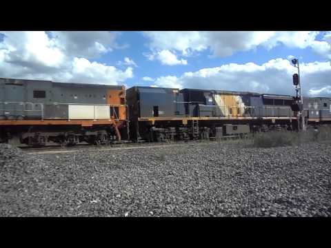 NR29 XR561 & NR56 Pacific National Loco's at Dynon 4/3/2012