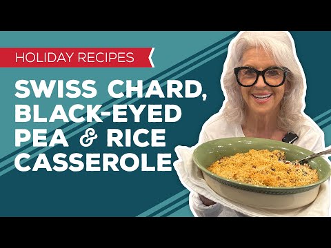 Holiday Cooking & Baking Recipes: Swiss Chard, Black-Eyed Pea & Rice Casserole Recipe