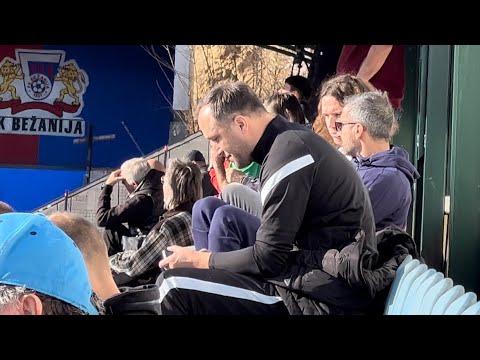 Dragan Mrđa prati utakmicu: Studentski grad - Zvezdara (17.03.2023.)