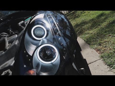 Installing HALO Headlights for G35