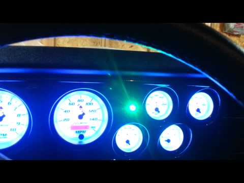 Autometer C2 gauges