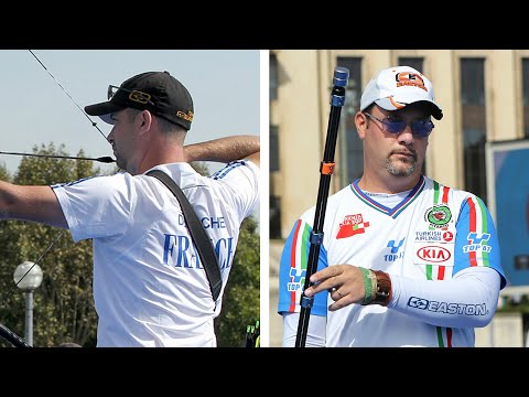 Pierre-Julien Deloche v Sergio Pagni – compound men's quarterfinal | Paris 2013 World Cup Final