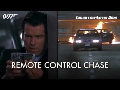 TOMORROW NEVER DIES | BMW Car Chase – Pierce Brosnan | James Bond