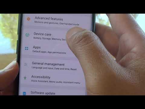 Samsung Galaxy S9: How to Enable / Disable High Contrast Fonts