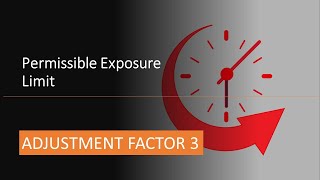 R A - 4, How to apply adjustment factor 3 in PDE calculation Risk Assessment, Module 4