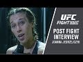 UFC Tampa: Joanna Jedrzejczyk "I Broke My Foot in the Third Round"