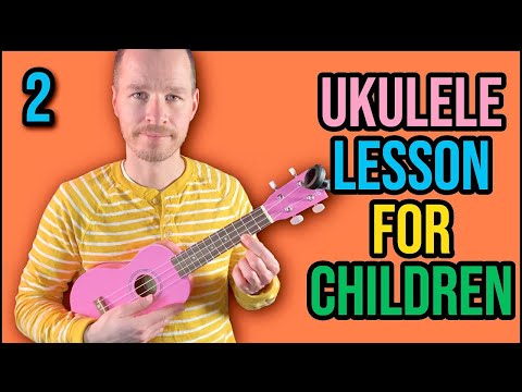 Ukulele Lesson For Children - Part 2 - Chords - Absolute Beginner Series