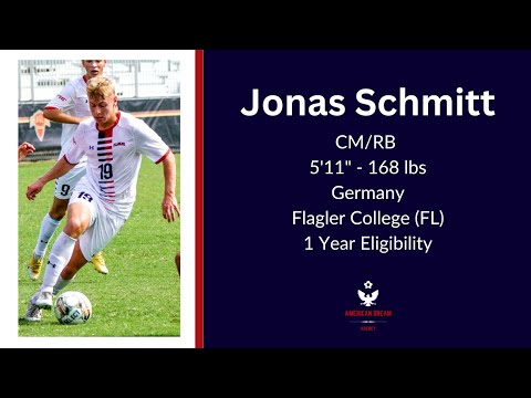 Jonas Schmitt - CM - Committed Florida Tech