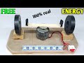 How To Make Free Energy With Magnet And Dc Motor Magnetic Energy