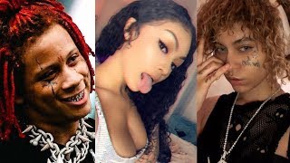 Trippie Redd Goons &amp; Cuban Doll Pulled Up On Ayleks