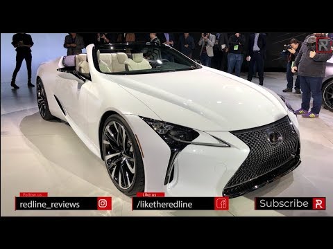 Lexus LC Convertible Concept – Redline: First Look – 2019 NAIAS