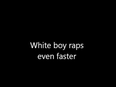 White boy raps really fast fastest ever