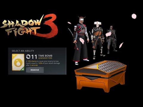 Shadow Fight 3 - Testing legendary perk "Time Bomb"💣 and opening epic chest.