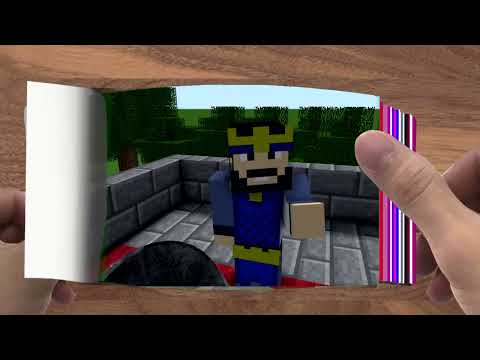 FLIPBOOK  Monster School  Fighting Clash Royale   Minecraft Animation002
