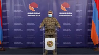 Пресс-конференция представителя МО РА Арцруна Ованнисяна