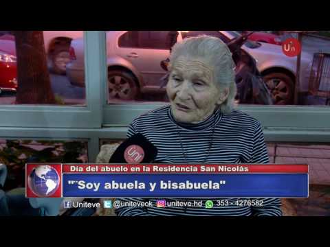 Día del abuelo en un hogar de día