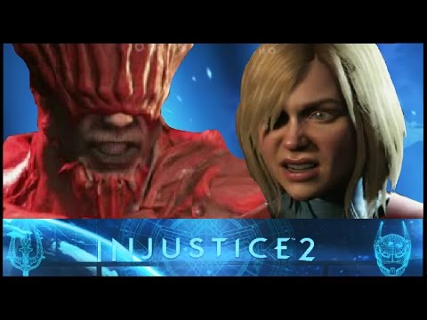 Injustice 2: Supergirl vs Atrocitus Interactions and Clashes (Beta) (HD) (PS4)