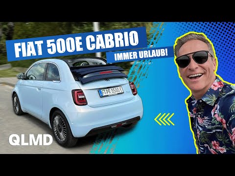 Fiat 500e Cabrio | Immer Urlaub ☀️ Ikone als Elektroauto | Matthias Malmedie
