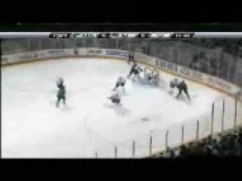 Rob Blake Goal # 6 12-23-08 Vancouver Canucks @ San Jose Sharks
