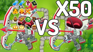 God Boosted Hero Master VS. 50 Hero Masters