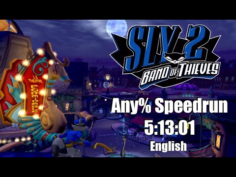 Sly 2: Band of Thieves Any% Speedrun in 5:13:01 (English)