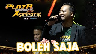 Download lagu BOLEH SAJA - ARIS MC [ SIMPATIK MUSIC l LIVE CIKARANG ] (ANNIVERSARY PLAT R) mp3