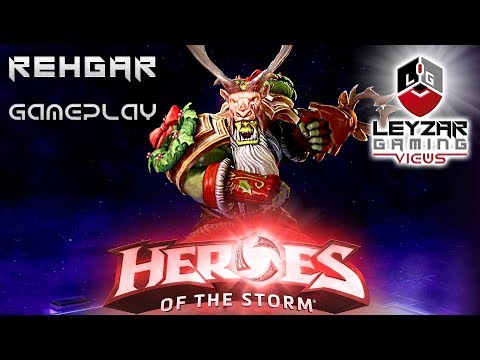 Heroes of the Storm (Gameplay) - Merry Christmas Rehgar (HotS Rehgar Gameplay Quick Match)