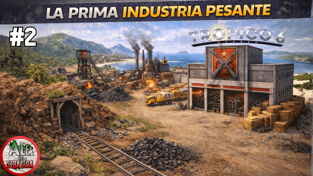 LA PRIMA INDUSTRIA PESANTE || TROPICO 6 gameplay ITA || IL LAMA DI WALL STREET #2
