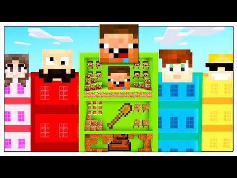 COSTRUIAMO LA CASA DI NOOB NELLA CITTÁ DEGLI YOUTUBERS! - Minecraft ITA