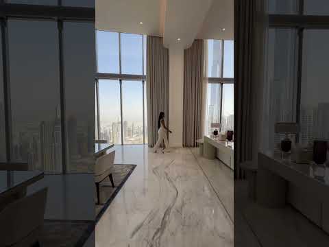 $19,000,000 Penthouse with the VIEW Of THE WORLDS TALLEST BUILDING! #luxuryrealestate