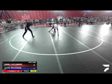 106 Lbs Semifinal - Jamiel Castleberry, IL Vs Justin Williamson, IN 2f68
