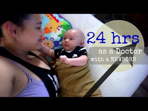 24 hrs as a Doctor with a Newborn | Geriatrics Out Patient Video