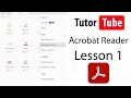 Adobe Acrobat Reader Tutorial Lesson 1 Interface