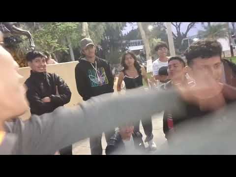 🔥 SANDERT VS AREFF 🔥 BATALLÓN!! FREESTYLE DE PLAZA CHICLAYO BATALLA DE RAP