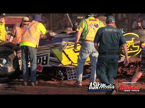 Super Sedan: Travis Barron Rollover - Kingaroy Speedway [Classic]