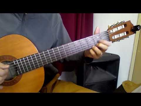 Kitaarles - Wie weet - (Jopie Adam liedjie) Cover.Kitaar stemming CFBmolD#GC