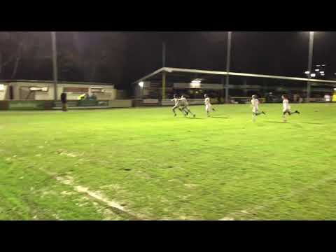 Mathew Stevens scored Kettering Towns 2nd goal vs. Tiverton Town