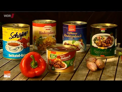 Beef goulash in the taste test