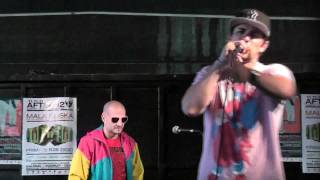Safi & Spreej  - Zo lang ik leef @ All eyes on HipHop Festival 17/09/11 HD