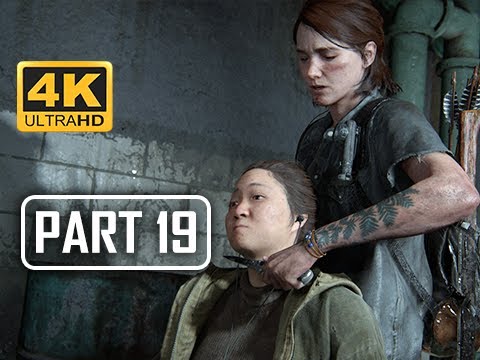 The Last of Us Part 2 Walkthrough Part 19 - Hospital (4K PS4 PRO Gameplay)
