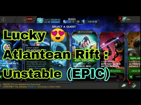 Atlantean Rift : Unstable Epic (Marvel Contest Of Champions)