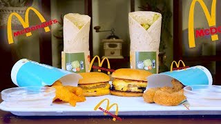 ПОВТОРЯЮ МЕНЮ McDonald’s / ДАБЛ ЧИЗБУРГЕР, КРЕВЕТКИ , РОЛЛ С КРЕВЕТКАМИ /