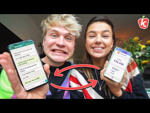 1 DAG VAN TELEFOON WISSELEN MET VRIENDIN | Kalvijn