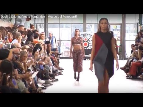 Desfile Cristina Vedia Fernández - Museo del Ferrocarril