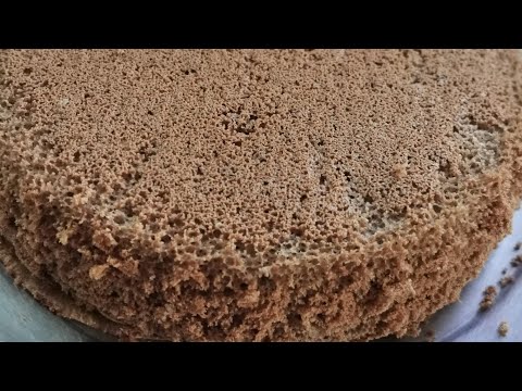 How to make a perfect chocolate sponge with accurate measurements