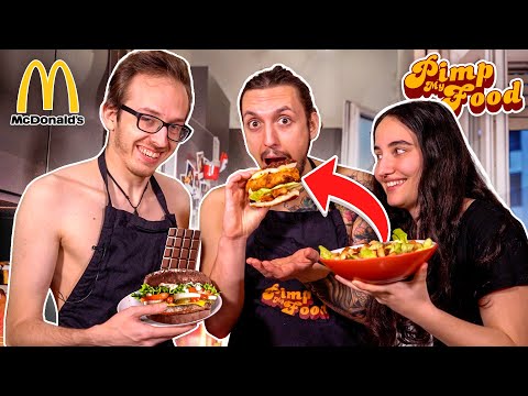 WE MADE THE ULTIMATE MC CHICKEN! with @leo and @totta - Pimp My Food #3