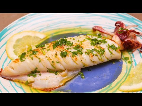 ROASTED CALAMARI, VERY DELICIOUS, PREPARED IN A FEW MINUTES