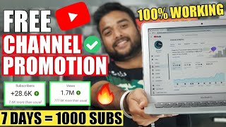 ✅ HOW TO PROMOTE YOUR YOUTUBE CHANNEL for FREE (2020) 🔥 Grow YouTube Channel Fast (1000 Subscribers)