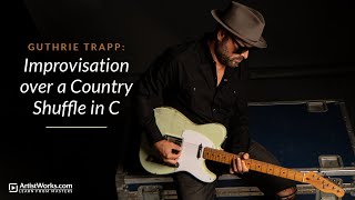 Improvisation over a Country Shuffle in C
